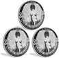 The Archangel Michael Challenge Coin Police Military Hero's Coin (Pack of 3)