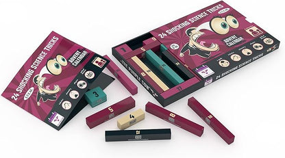 NEW 2025 Advent Calendar SHOCKING SCIENCE by The Purple Cow. 24 Jaw-dropping Science Tricks for Kids aged 8 and above. The perfect S.T.E.M gift!