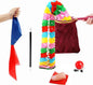 6Pcs Magic Trick Set for Stage Performances | Easy Magic Kit with Change Bag, Vanishing Silk & More | Great for Beginners