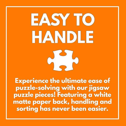 Cross & Glory - Paws & Reflect: A Fishbowl Caper - 1000 Piece Jigsaw Puzzle for Adults | Humorous Challenge | Colorful Imagery and Whimsical Cat Antics