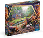 Ceaco - Sapphire Select - Disney - Snow White and The Seven Dwarves - 1000 Piece Jigsaw Puzzle – Challenging & Fun – Blue Core Puzzle Board – Giftable Display Box - Full Size Poster Included