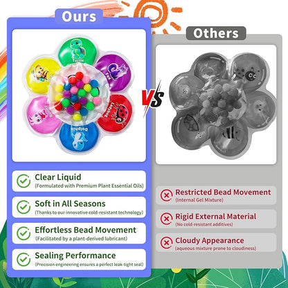 Limpskys Sorting Toys, Color Sorting Sensory Toys, Sensory Toys for Toddlers, Autism Toys for Toddlers 3-4, Quiet Fidget Toys,Color Matching Game (Multicolor-Animal)
