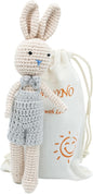 KawaiiOnO Bunny Family, Handmade Crochet Plushie Doll, Amigurumi Baby/Toddler Doll