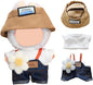 17cm Doll Clothes Set, Premium Jeans & Knitted Sweater Outfit for 17cm 15cm Dolls, Cute Dress Up Fashion, No Doll Included (Spring, 17cm/15cm)