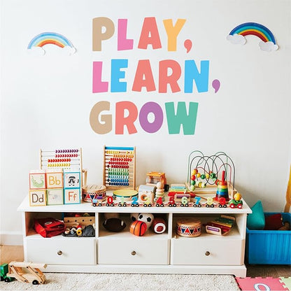 Bemeol Letter Stickers 351 Pieces 4 Inch Bulletin Board Letters Alphabet Cutout Letter for Bulletin Board Display Home Classroom School Decor(Colorful)