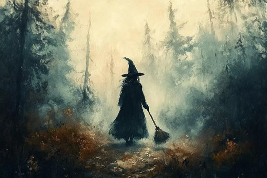 Adult Puzzle 200 Pieces Witch of The Forest, Adult Vintage Puzzle | Challenge Fun Activities | Ideal for Relaxation and Entertainment
