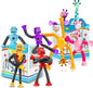 8pc Robot Giraffe Sensory Travel Toys for Toddlers Boy Ages 3 4 5 6 7 8, Airplane Activities Suction Autism Pop Tube Fidget Autistic Stocking Easter Basket Stuffer Valentine Gift for Kids