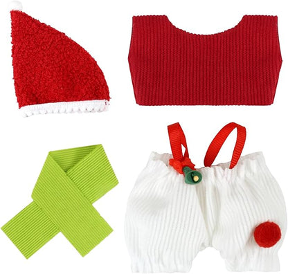 Doll Clothes 17cm/15cm Outfit Set Party Clothes High-End Fashion Outfits Suitable Accessories Christmas Cloak Halloween Premium Clothing 5.91-6.7 inch (No Doll) (LBB-258)