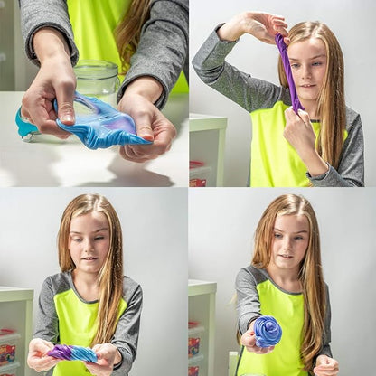 Squeeze Craft Color Changing Frudge Putty Heat Sensitive - 4 Pack Frudge Putty - Ideal for Sensory and Tactile Stimulation, Event Prizes, Slime Parties, Educational Game, Fidget Toy