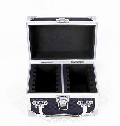 Ursae Minoris Elite Black Aluminum Box for 12 Certified or Certified-Style Coin Holders NGC, PCGS, ANACS, Elite, Lighthouse, BCW