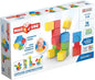 Geomag Magicube 16pcs Magnetic Blocks - Magnetic Building Blocks for Toddlers 1-3, Montessori Toys for 1+ Year Old, Autism Sensory Product, Magnets for Kids