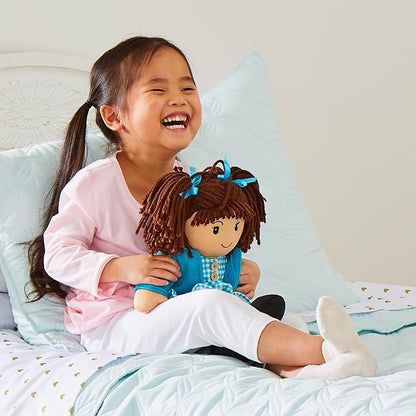 Let's Make Memories Personalized Rag Doll - Mini-Me Doll - Doll for Girls - Toy for Girls - Red Hair