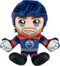 Bleacher Creatures Edmonton Oilers Leon Draisaitl 8" NHL Kuricha Sitting Plush - Soft Chibi Inspired NHL Superstar