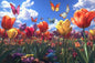 Jigsaw Puzzle 1000 Piece Adult Wooden Jigsaw Puzzle, Beautiful Garden Landscape, Active Minds Puzzle, Educational Gift, Family Fun Activities