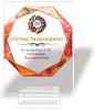 Custom Engraved Acrylic Employee Recognition Award – Personalized Appreciation Trophy for Corporate Excellence – Desk Display Plaque with Free Customization (Style #1)