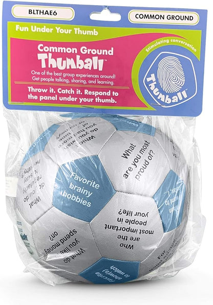 Trainers Warehouse 6" Thumball Collection, 32 Prompts for Conversation, Team Building, Relationship and Training