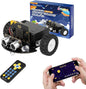 ACEBOTT Robotics for Kids Ages 8–12 12-16, Smart Robot Car Kit Compatible with BBC Micro:bit V2, STEM Toys Coding Robot Kit Compatible with Lego, Gifts for Kids and Teens(Not Included Micro:Bit)