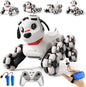 Remote Control Robot Dog Toy, Robot Pet Dog for Kid Boys 8-12, 8WD Gesture Sensing Rc Stunt Car with Light and Music, Toys Birthday Gifts for Boys Age 8,9,10,11,12