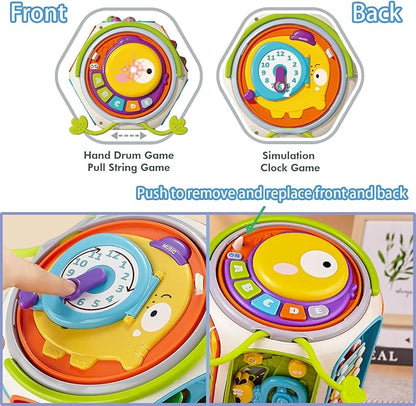 Toys for 1 Year Old Boy Girl, Montessori Busy Board Sensory Activities Educational Toys for 12-18 Months Toddler, 1 Year Old Boy Gifts