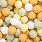 Ball Pit Balls Pack of 100 200 500 - Star and Round Set BPA Free Phthalate Free Non-Toxic Crush Proof Play Balls Soft Plastic Balls for Toddlers Baby Kids Birthday Pool Tent Party