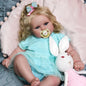 JIZHI Lifelike Reborn Baby Dolls - 20-Inch Feeling Realistic-Newborn Adorable Playful Real Life Baby Dolls with Feeding Kit & Gift Box for Kids Age 3 +