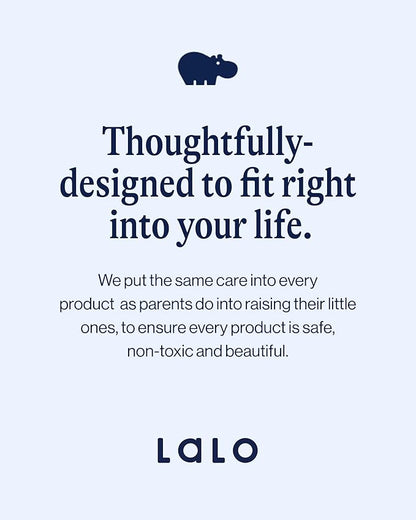 Lalo The Caddy - Multi-Purpose Storage Solution with Removable Dividers, Perfect as a Diaper Caddy, Bath Time Organizer & Art Caddy, BPA-Free, Multiple Compartments - Coconut
