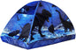 Kid Bed Tent -Twin Play Tent Baby Toddlers Dream Playhouse for Bedroom Decor Indoor Games Twin Size Bed Canopy by CRAWLBO(Dinosaurs)