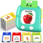 Kidzdo Dinosaur Talking Flashcards with 254 Words, Birthday Gifts for 2 3 4 5 6 Years Old Boys and Girls, Educational ABCs Learning Toy, Pocket Speech Language Therapy Toys for Autism Kids 1-6, Green