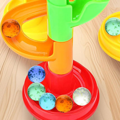 SallyFashion 25 PCS Glow in The Dark Marbles, Bulk Luminous Colorful Glass Marbles for Kids Marble Run Games