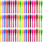 SCStyle Invisible Ink Pen 60Pcs Spy Pen with UV Black Light Magic Spy Marker Kid Pens for Secret Message and Birthday Party,Writing Secret Message for Easter Day Halloween Christmas Party Bag Gift