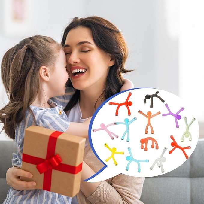 36Pcs Magnetic-People-Magnet-Men, Magnetic Travel Toys for Kids, Creative, Portable and Educational, Funny Magnets for Kids, Small Toys for Classroom Prizes, Easter Egg Stuffers, Office