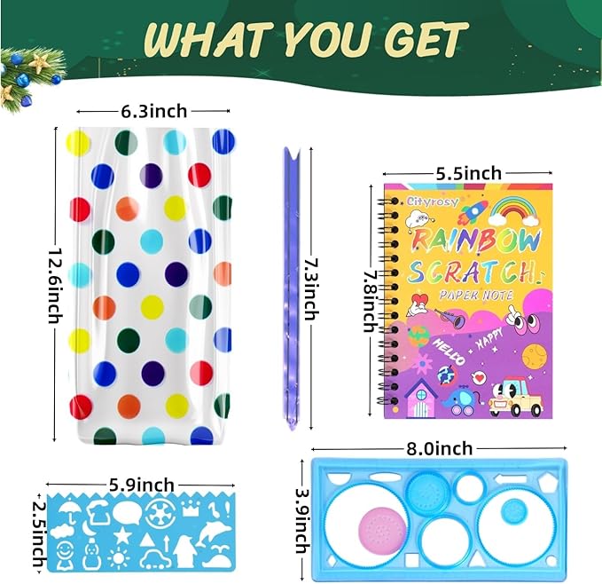 24 Pack Scratch Art Paper Rainbow Sets Scratch Off Art Notebook Crafts Easter Gifts Magic Scratch Off Set Crafts Supplies Games Easter Christmas M