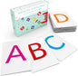 Magnetic Big Alphabet ABC Flash Cards - 26 Sturdy Uppercase Large Letters - for Classroom Teachers, Homeschool, ESL, Toddlers 2-4 Years, Kids and Adults