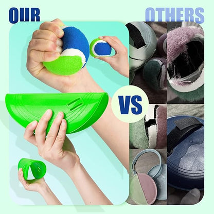 EVERICH Upgraded Toss and Catch Ball Game Set, Outdoor Games for Kids Outdoor Toys Yard Games, Beach Pool Toys for Adults Family 4 Paddles 4 Balls, Great Gifts for Boys Girls 3 4 5 6 7 8-12 Years Old