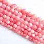 6MM 60PCS Pink Persian Jade Spacer Loose Beads for Jewelry Making DIY Bracelet Necklace
