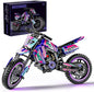 Mesiondy Motorcycle Building Block Set - 476 PCS Collectible Motorcycle Display Model,Motorbike Toy Collection Brick Kit for Adults Kids Boys Ages 6 7 8 9 10 11 12+ Years Old ﻿