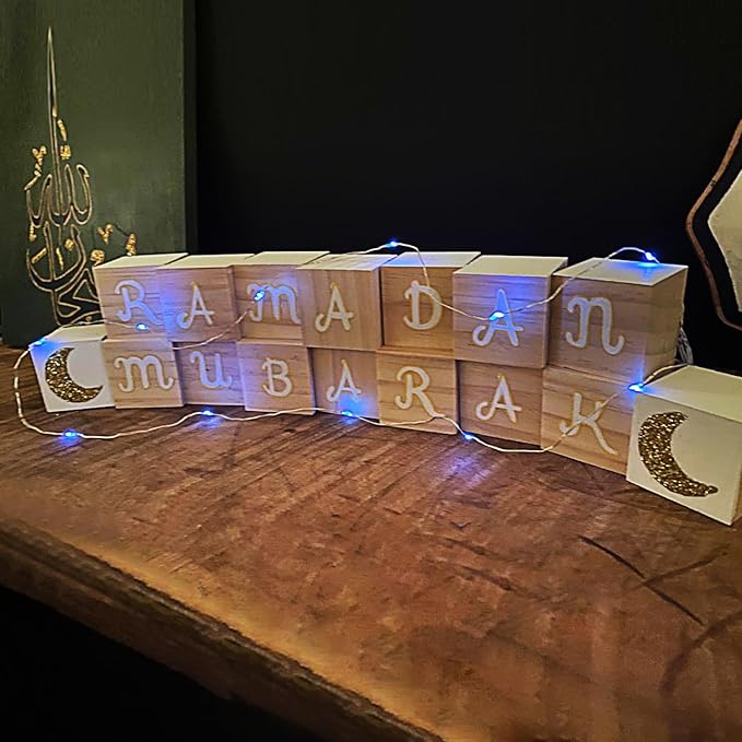 16 Packs Wooden Blocks for Crafts, 2.36 Inch Pine Wood Cubes, 6 x 6 x 6 cm Wooden Cubes for Paint, Stamp, Decorate, DIY Projects and Personalized Gifts,by GNIEMCKIN.