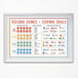 CEHNSENHUI Classroom Feelings Chart For Kids Mental Health Posters Help Students Understand Emotions Wall Art Emotions Chart For Kids Calm Corner Special Education Canvas Prints 12x16in Unframed