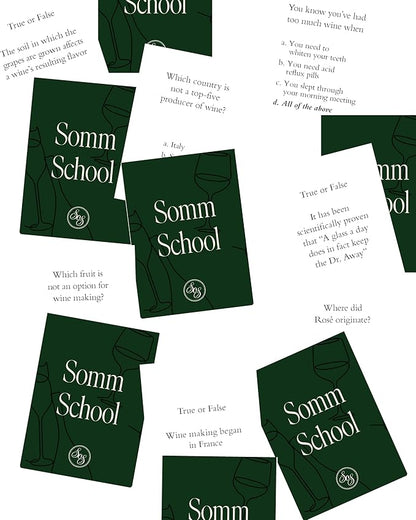 Sippin on Somethin' - Social Card Game for Trivia, Knowledge, and Learning About Wine, Have Fun and Foster Connection - Ideal for 4 to 20 Players