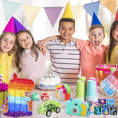1000 Pcs Party Favors for Kids, Fidget Toys Bulk, Birthday Gift Toys, Fidgets Stocking Stuffers, Treasure Box Party, Goodie Bag Carnival Prizes, Pinata Filler Stuffers Classroom