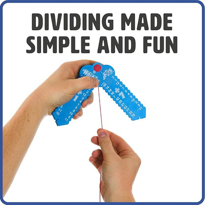 Learning Wrap-Ups Division Keys - Self Correcting Math Tool for Kids Grade Level 2-6