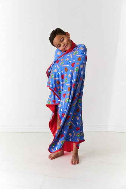 Little Sleepies Two-Piece Pajama Set for Boys & Girls, Soft Viscose from Bamboo Toddler Pajamas for Kids, Family Matching PJs