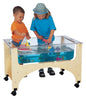 Jonti-Craft See-Thru Sensory Table, Childrens, Brown