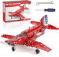 Lucky Doug STEM Building Projects Model Airplane Set - Building Toys for Kids Ages 8-12, Assembly Science Kit for Boys 7 8 9 10 11 Years Old