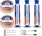 Solder Wick Braid And Solder Flux Paste, No Clean Soldering Flux(10cc) Soldering Remover Tool, 10ft Desoldering Wick Braid For Electronics Repair For Disassemble Electrical Components
