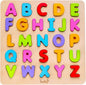 Wooden Alphabet Puzzle Toys, ABC Letter & Number Puzzles for Toddlers 3 Year Old, Preschool Learning Toys for Kids, Educational Gift for Boys Girls