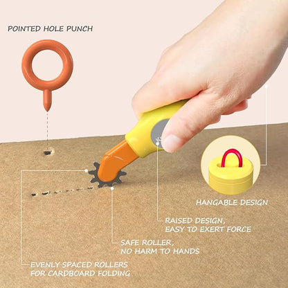Cardboard Construction Tool Kit for Kids – 132 PCS DIY Cutting Tools & Educational Toys for Family & Team Projects – Creative STEM Building Kit for Boys & Girls Ages 5+