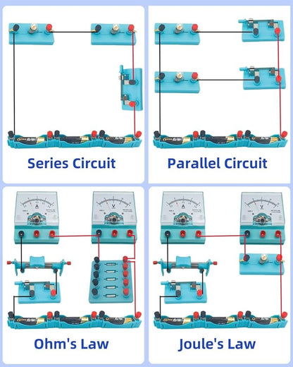 Electricity Circuit and Magnetism Experiment Kits, Electromagnetism Elementary Electronics, Various Electrical and electromagnetic Experiments, Circuit kit