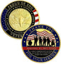 Thank You for Your Service Challenge Coin – Military Veteran Commemorative Gift for Army Navy Air Force Marines Coast Guard – Veterans Day, Retirement, Patriotic Keepsake