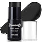 Black Face Paint Stick,Water-Based Body Paint Stick,Washable Halloween Black Foundation Face Painting for Skeleton Skull Zombie Joker Clown Goth Cat Costume,SFX Makeup for Cosplay,1.06 OZ